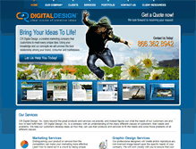 Tablet Screenshot of crdigitaldesign.com